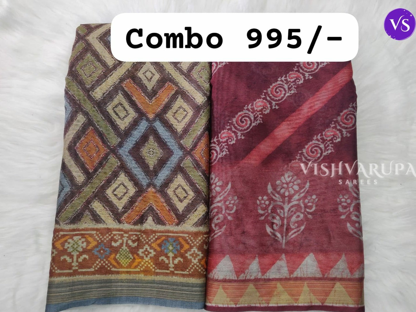 Classic Casual Wear Sarees Combo