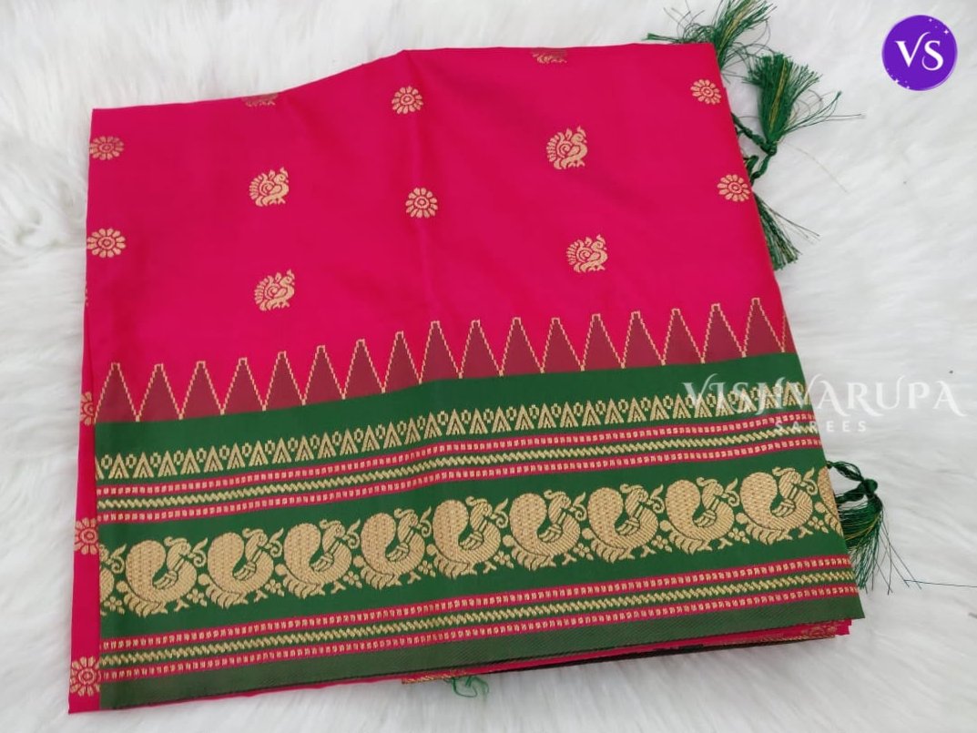 Kanjivaram Silk Saree - Red